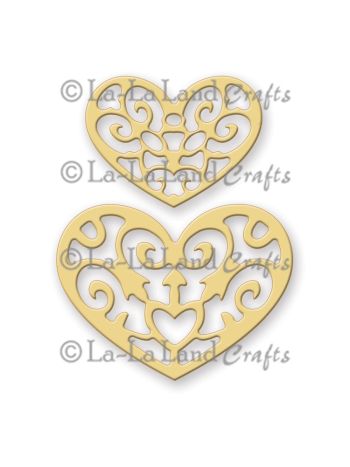 La-La Land Crafts Dies - Filigree Hearts